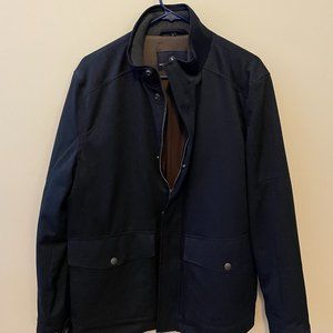 Hart Schaffner Marx Men's Hendricks Field Jacket Navy Blue Medium